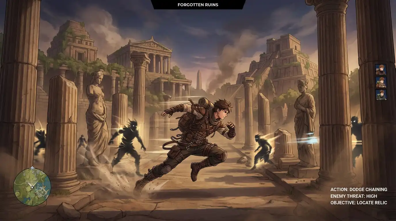 Placeholder: Web projects list with AI-generated site previews